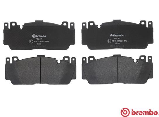A.B.S. P 06 079 BREMBO Bremsbelagsatz, Scheibenbremse